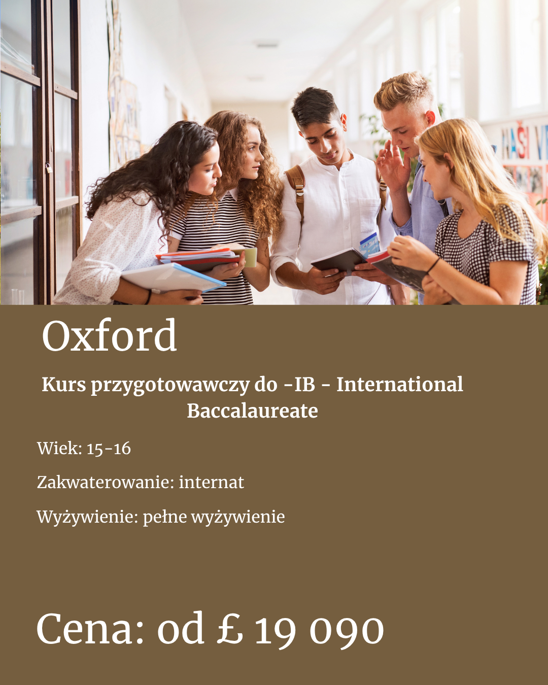 uczniowie na kursie przygotowawczym do pre-ib