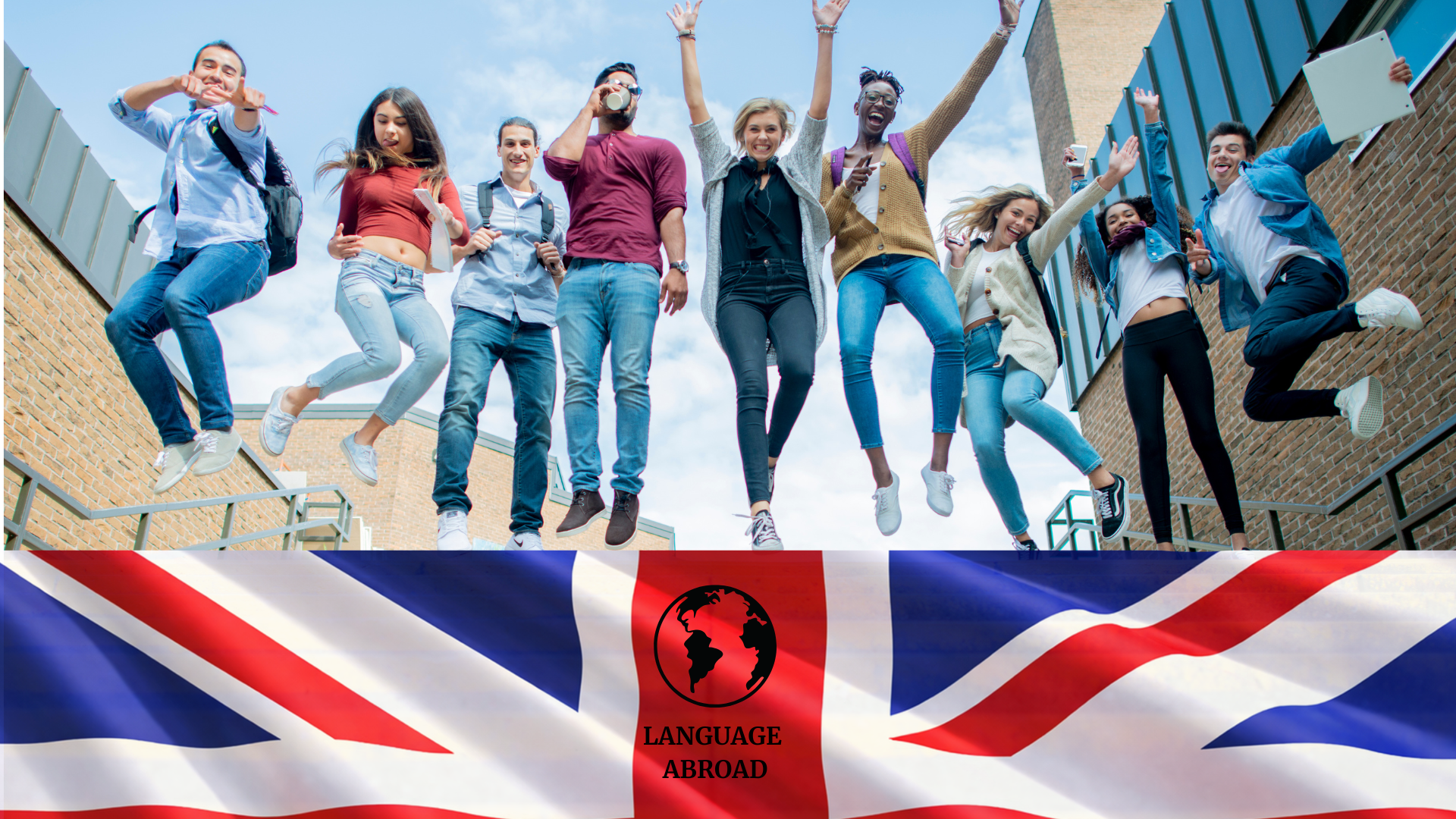 Młodzież podczas kursu językowego w UK
