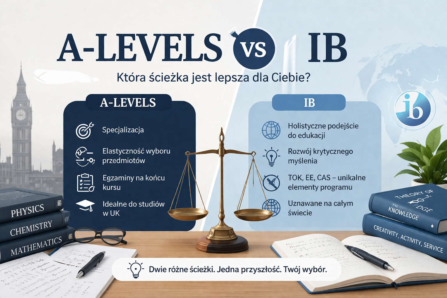 ib vs a-levels porównanie edukacji zagranicznej