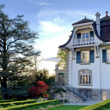 szkoła Brillantmont Lausanne budynki i park