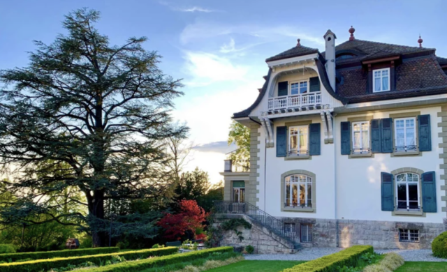 szkoła Brillantmont Lausanne budynki i park
