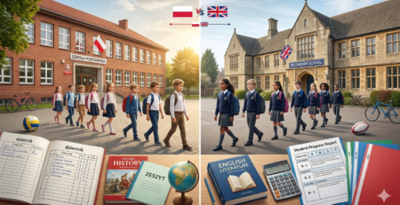 system edukacji w Anglii szkoła średnia uczniowie mundurki UK