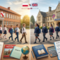 system edukacji w Anglii szkoła średnia uczniowie mundurki UK